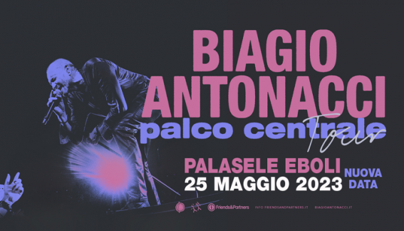 Eboli, Biagio Antonacci torna al PalaSele dopo il concerto sold out - StileTV.it